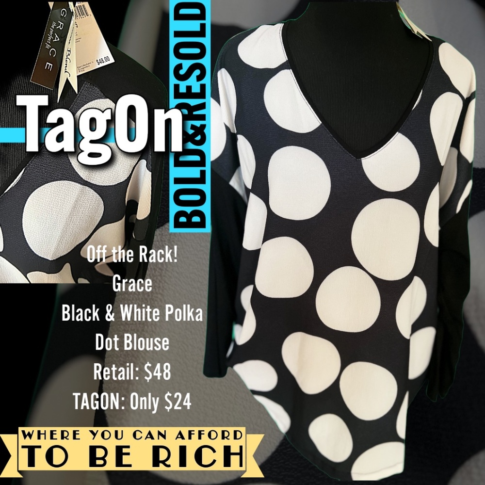 Grace Polka Dot Blouse